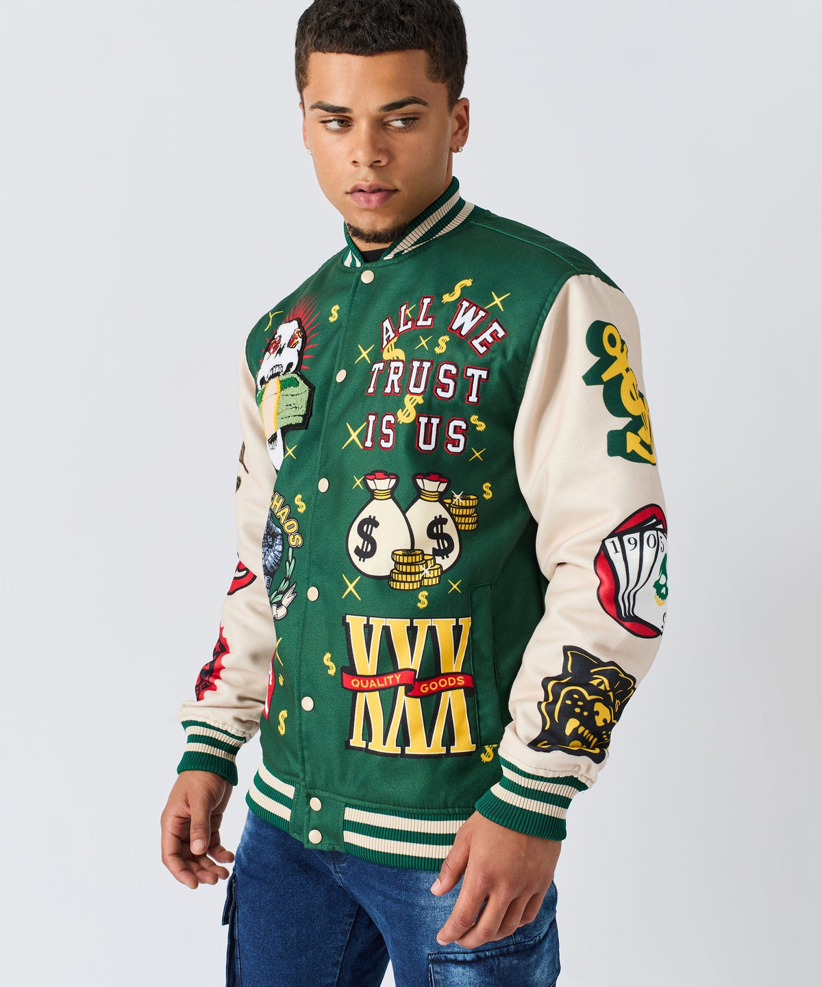Cash Flow Varsity Jacket