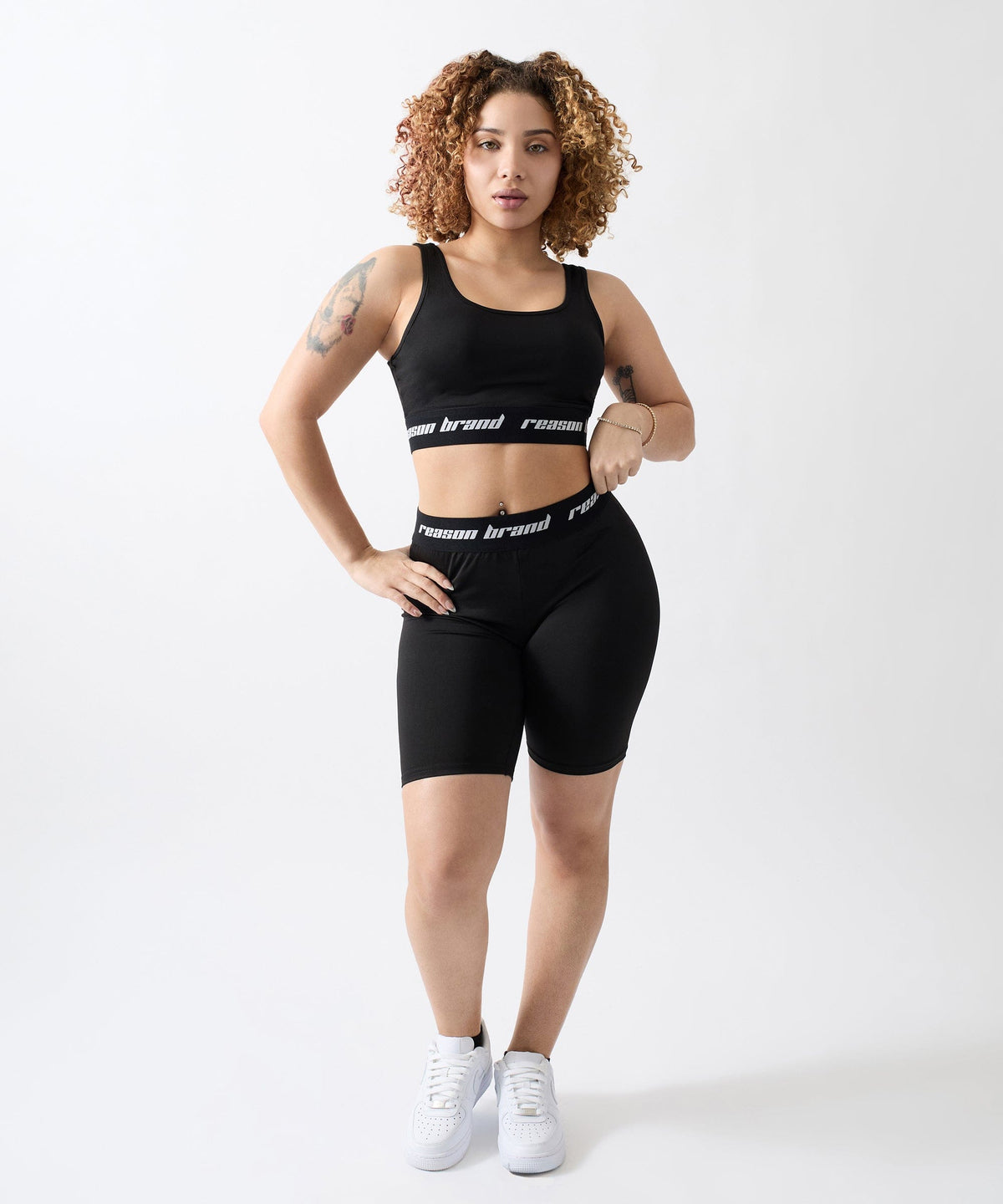 Cara Women's Biker Shorts - Black