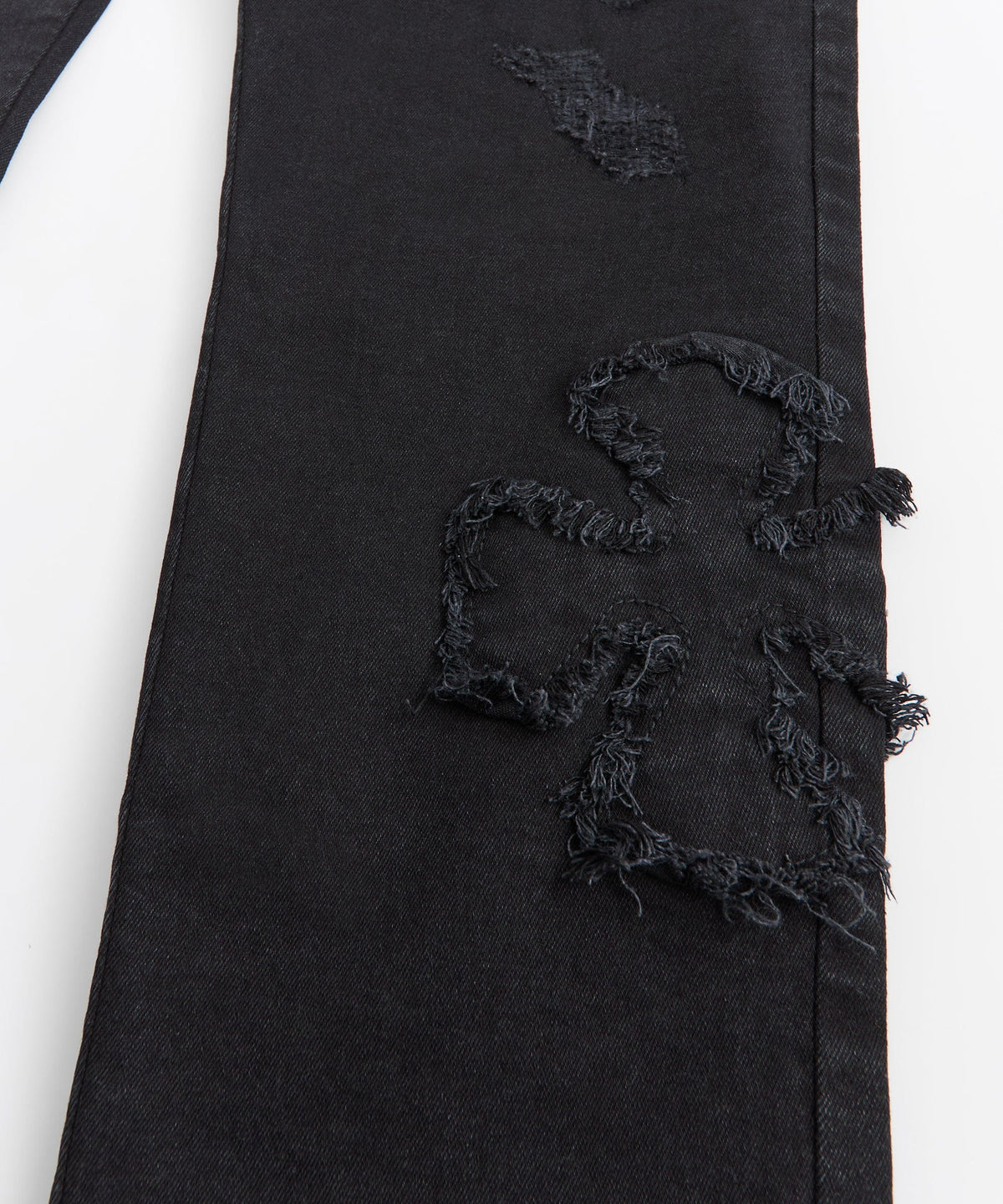 Chaos Distressed Skinny Jeans - Black