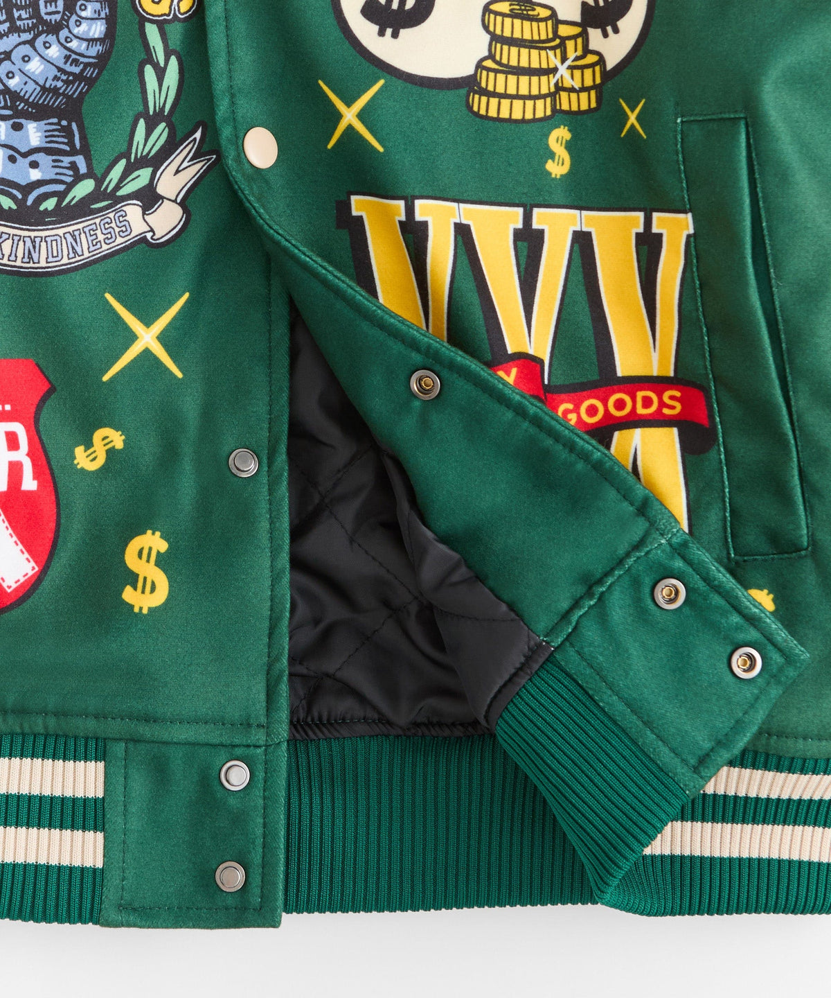 Cash Flow Varsity Jacket