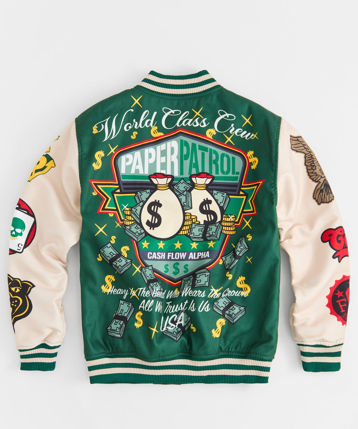 Cash Flow Varsity Jacket