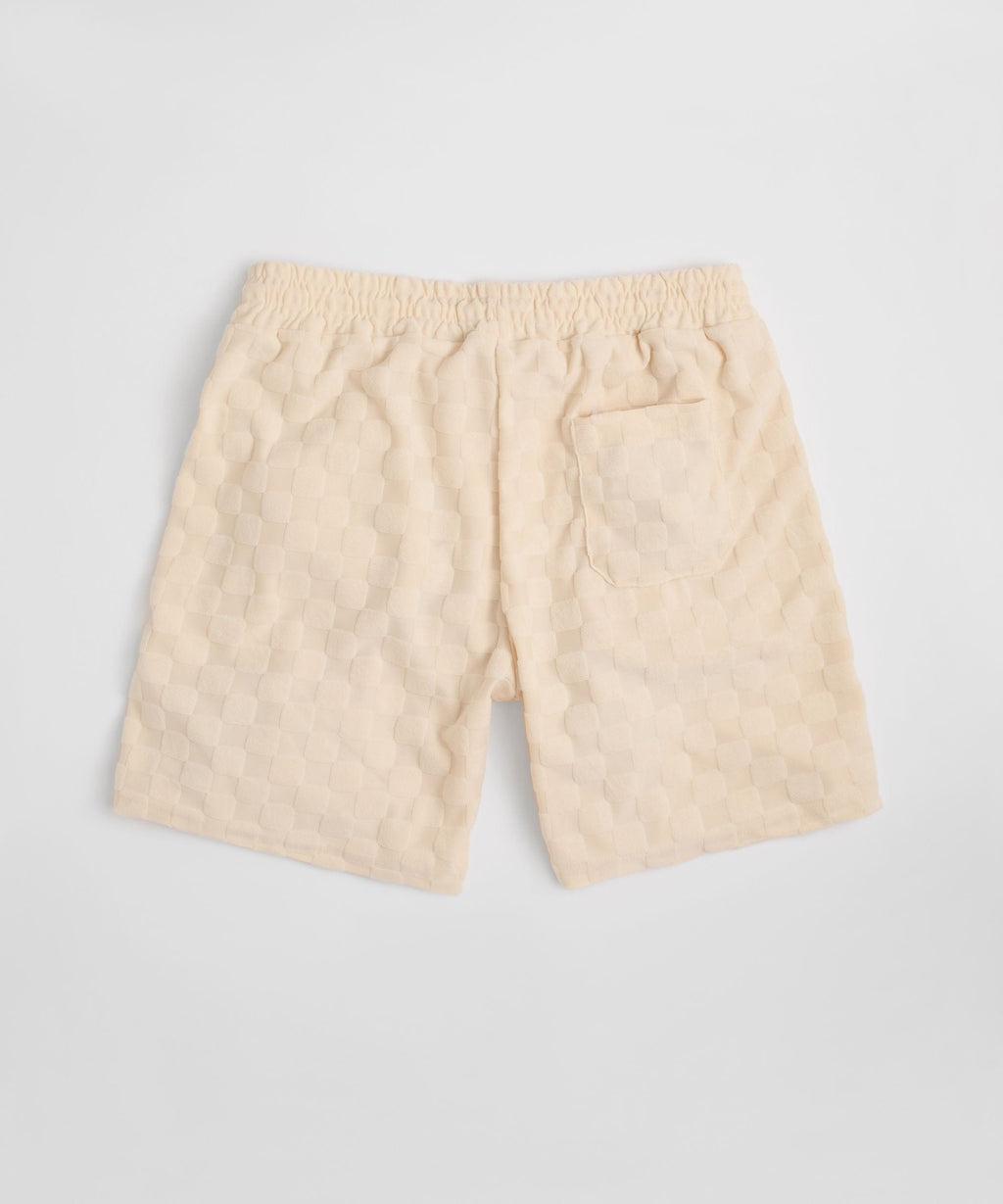 Checkerboard Towel Short